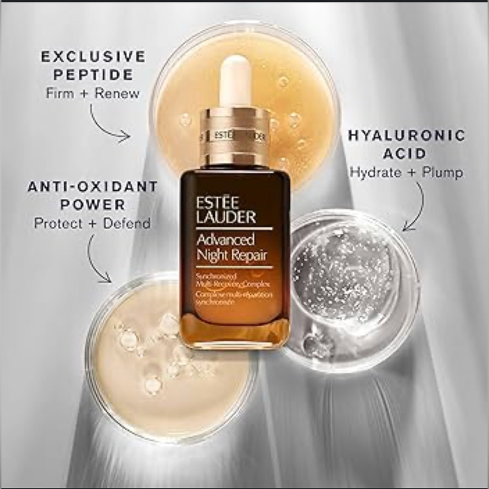 Estee Lauder Advanced Night Repair Serum - Gold and Brown